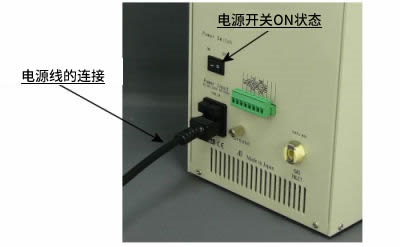 RRDE-3A电源线的连接